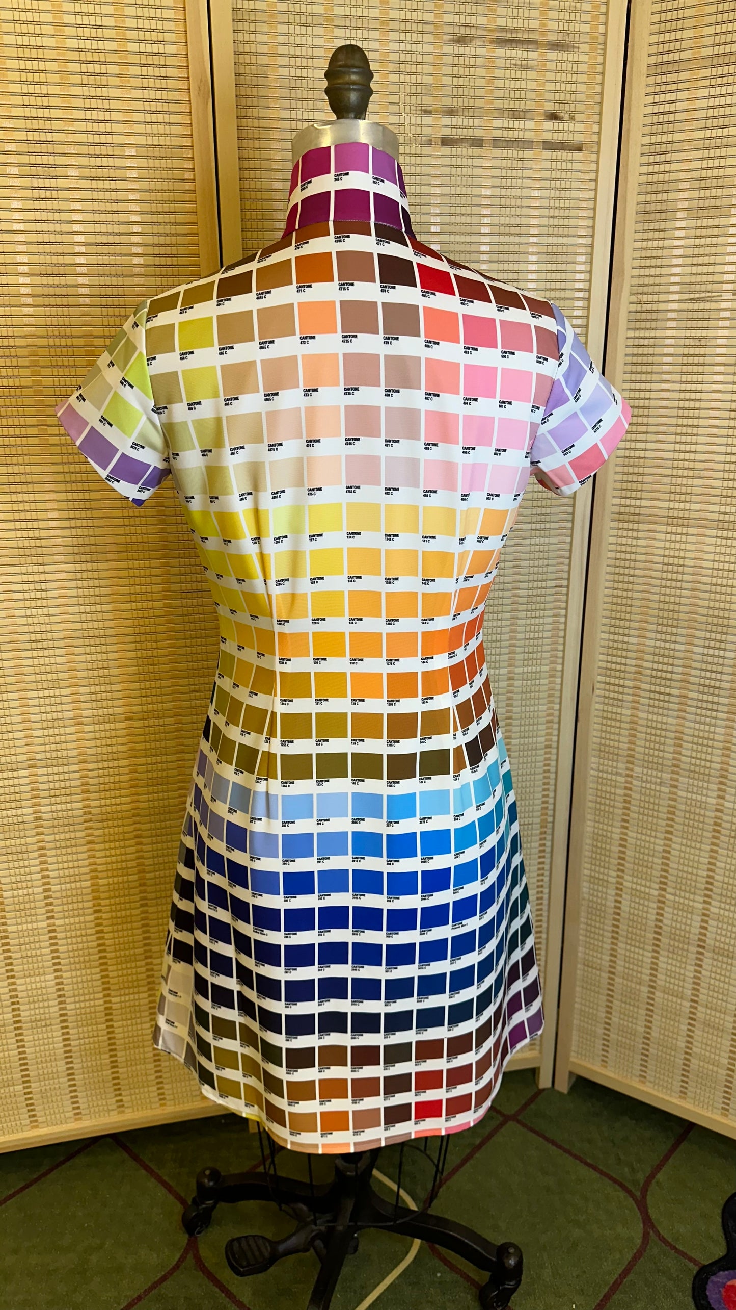 🎨 Cantone Cheongsam A-Line - 企直啲 Stand Tall D