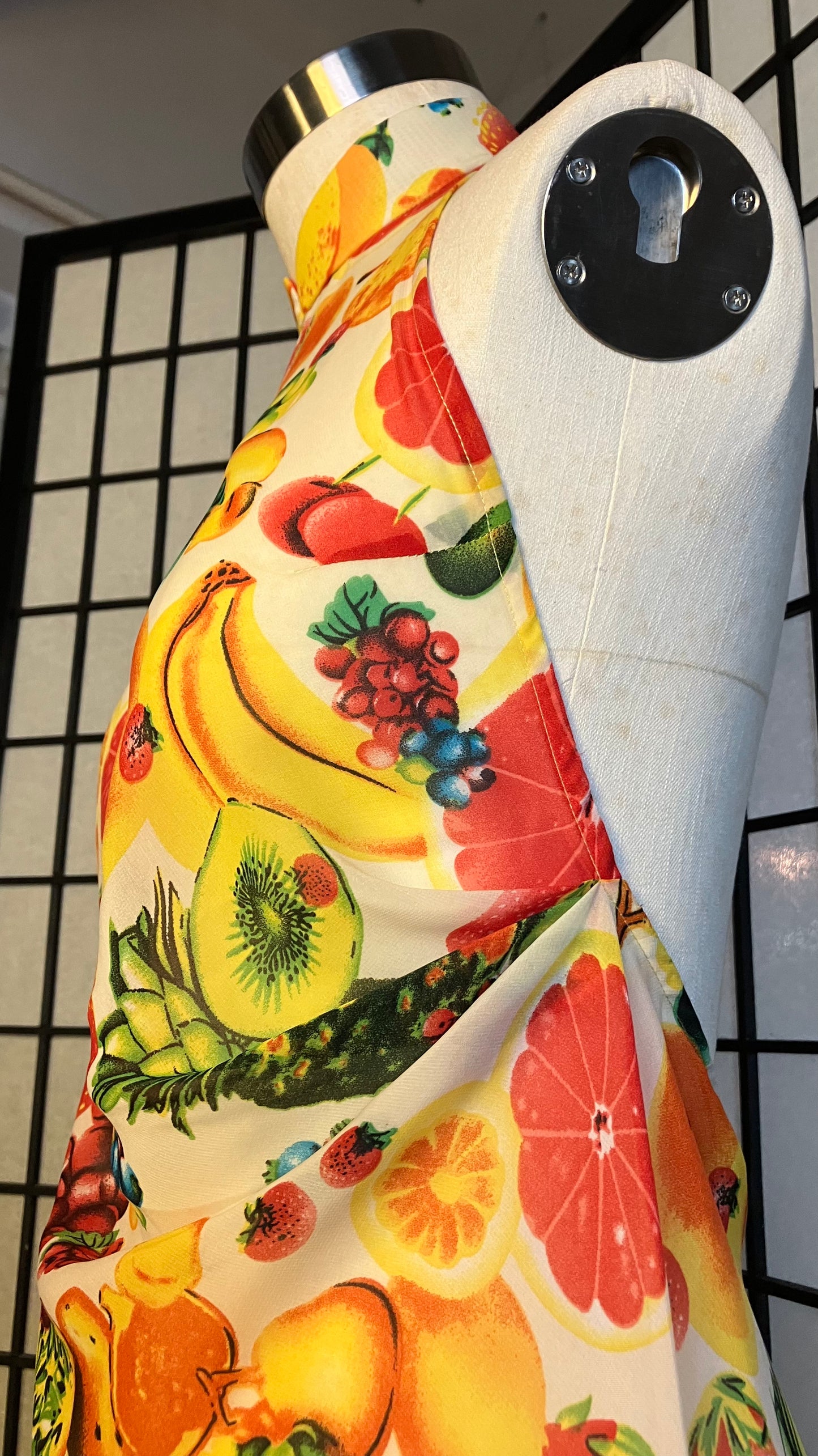 🍊Fruchtig 🍇🥝🍓Cheongsam auf Bias