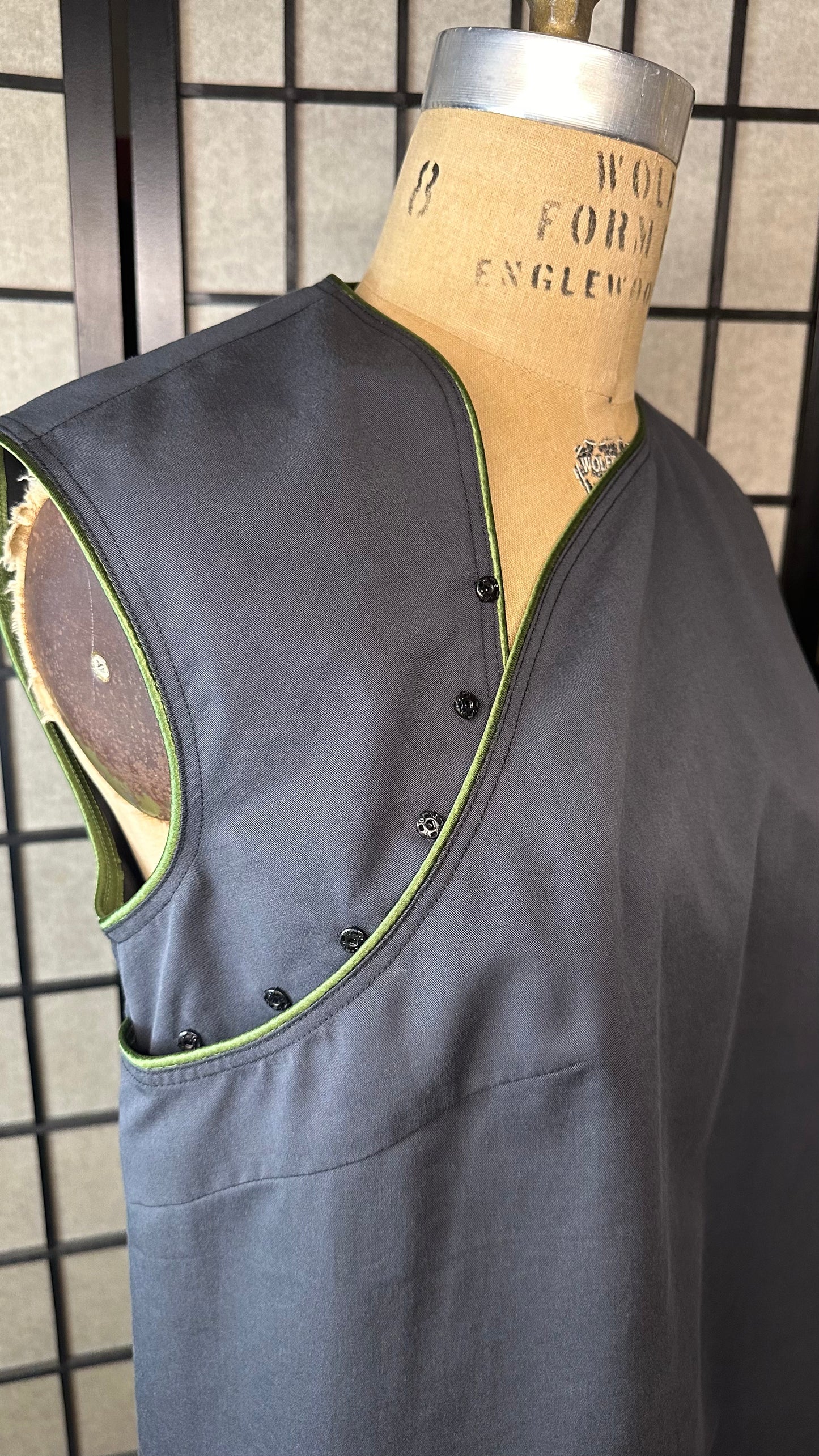 🧘🏻♀️Collarless Cheongsam Top