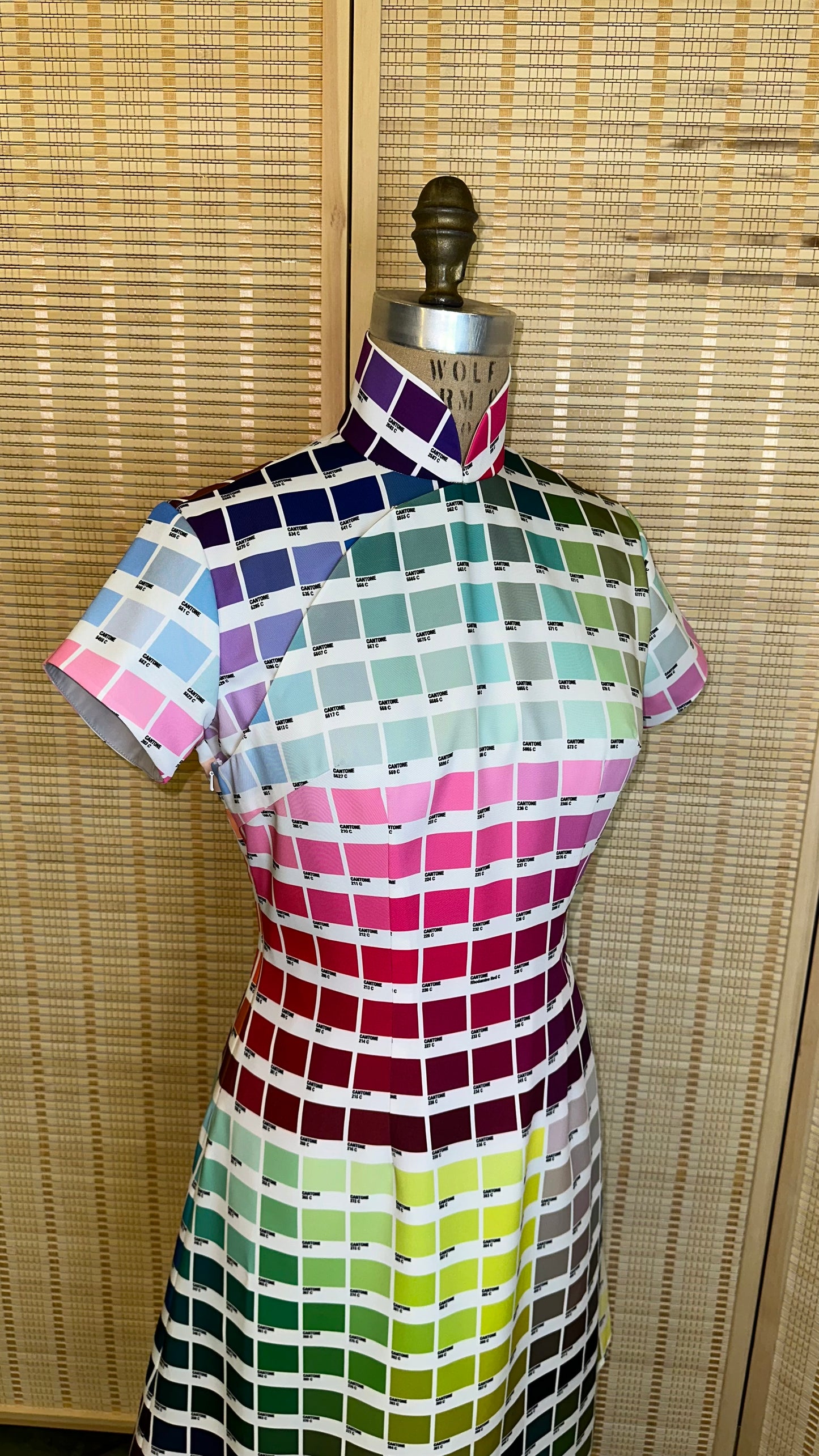 🎨 Cantone Cheongsam A-Line - 企直啲 Stand Tall D