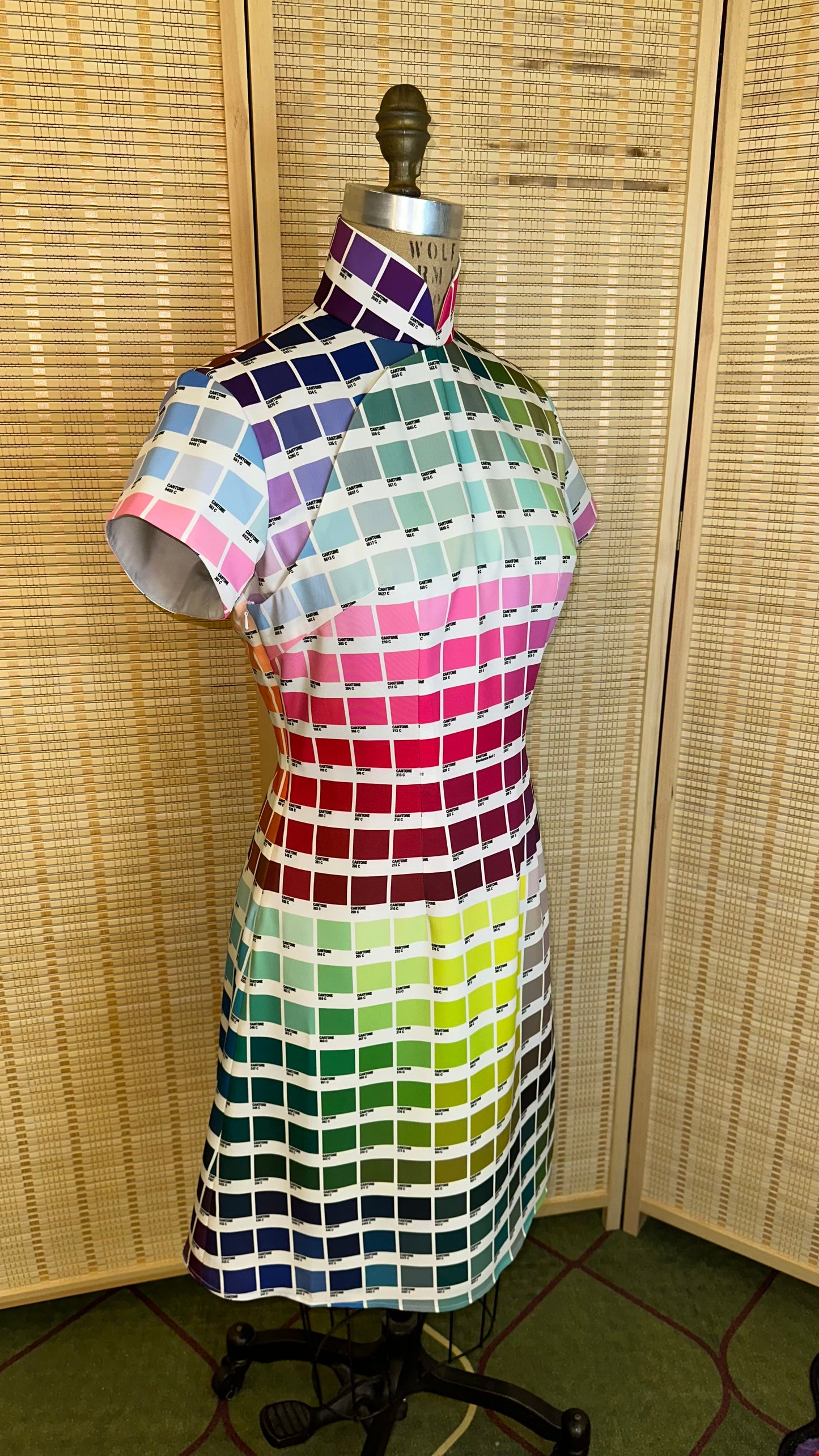 🎨 Cantone Cheongsam A-Line - 企直啲 Stand Tall D