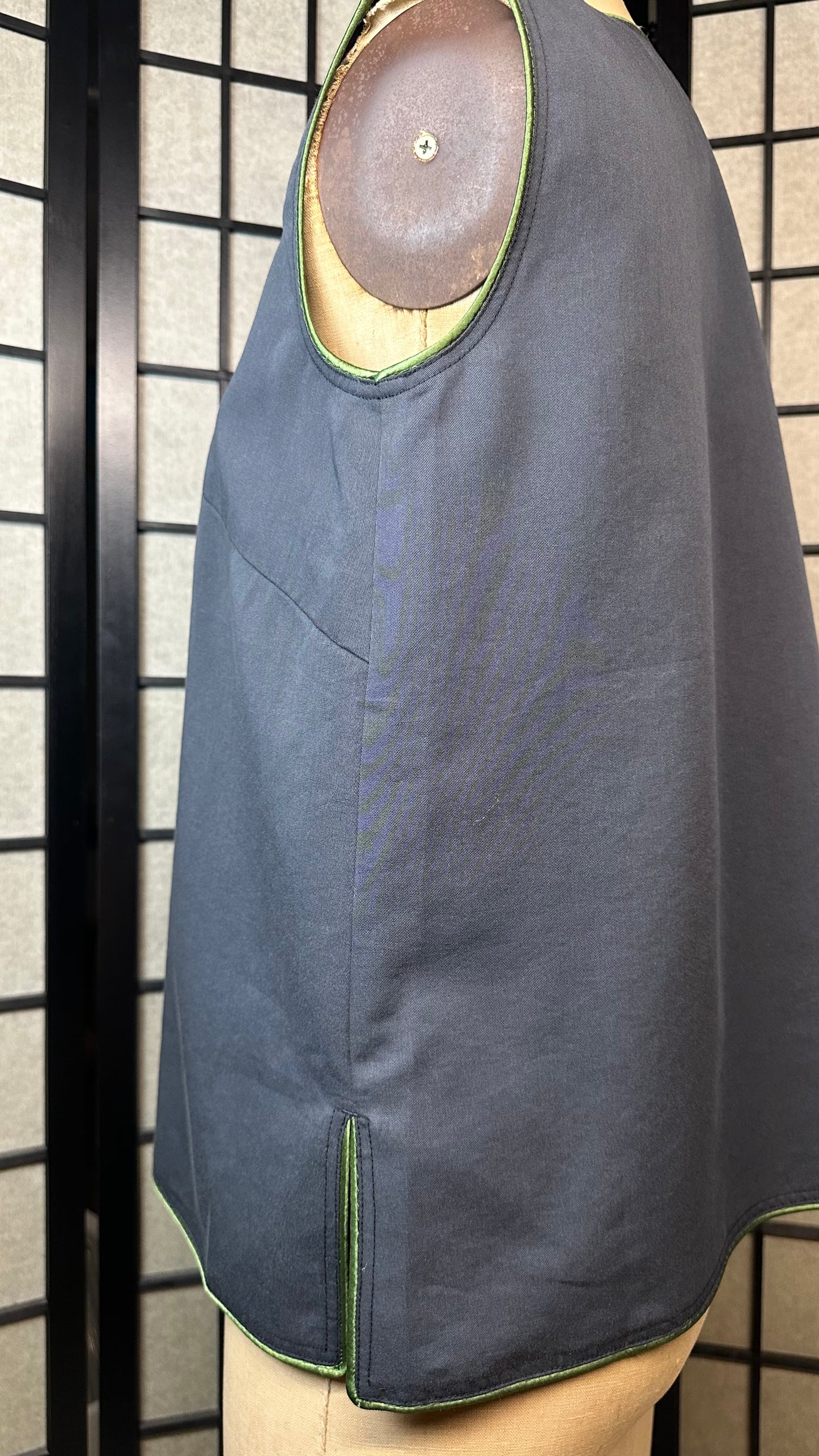 🧘🏻♀️Collarless Cheongsam Top