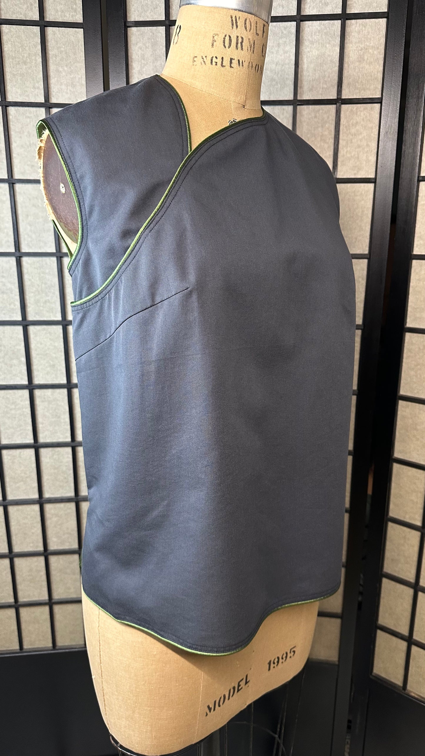 🧘🏻♀️Collarless Cheongsam Top