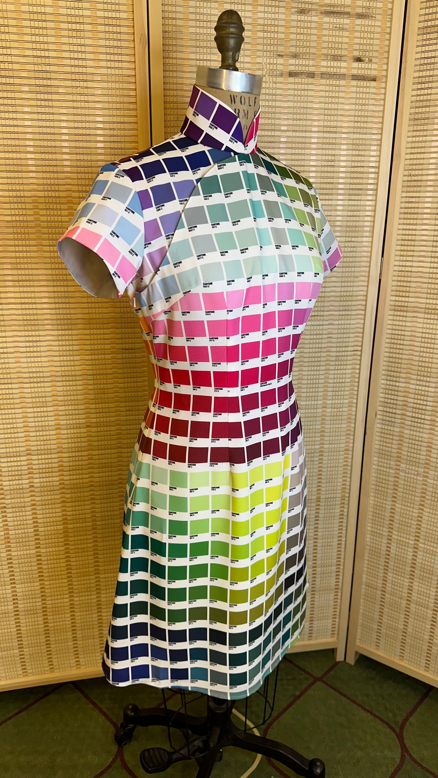 🎨 Cantone Cheongsam A-Line - 企直啲 Stand Tall D