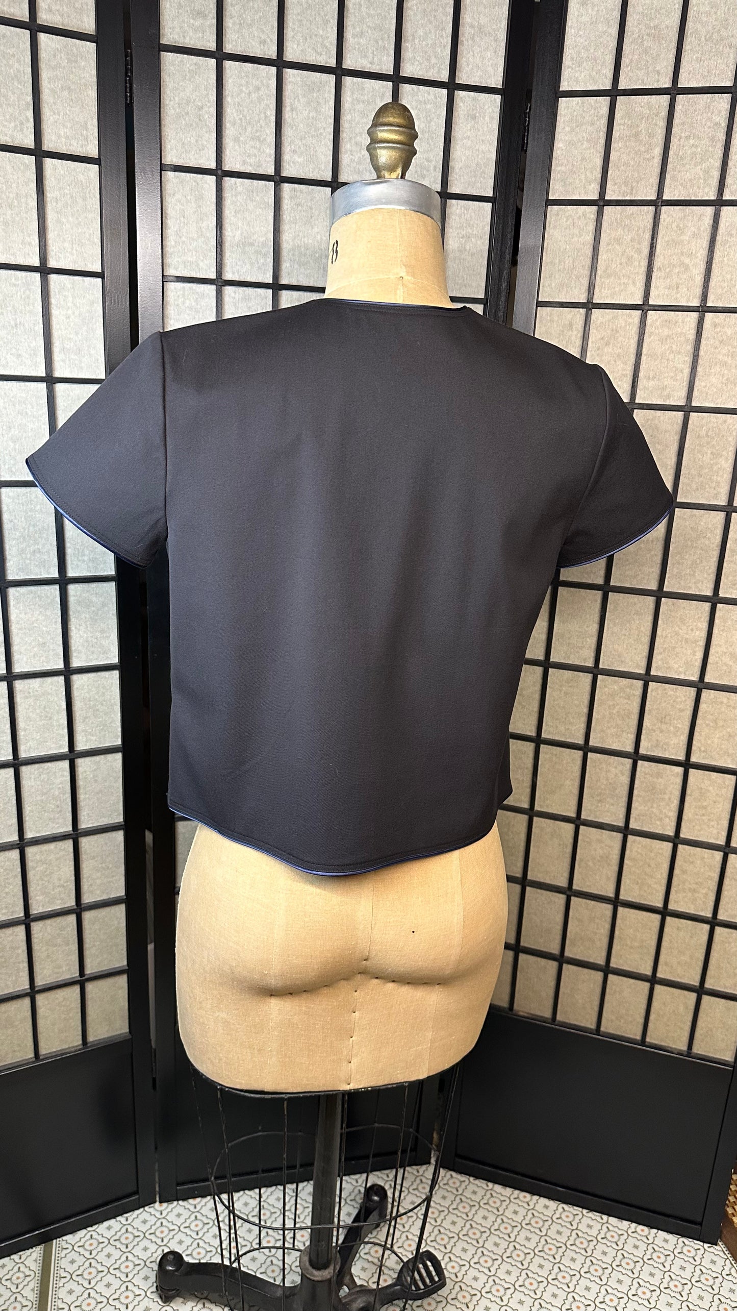 🧘🏻♀️Collarless Cheongsam Top (Short sleeves)