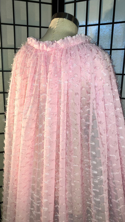 🌸Embellished chiffon Cape