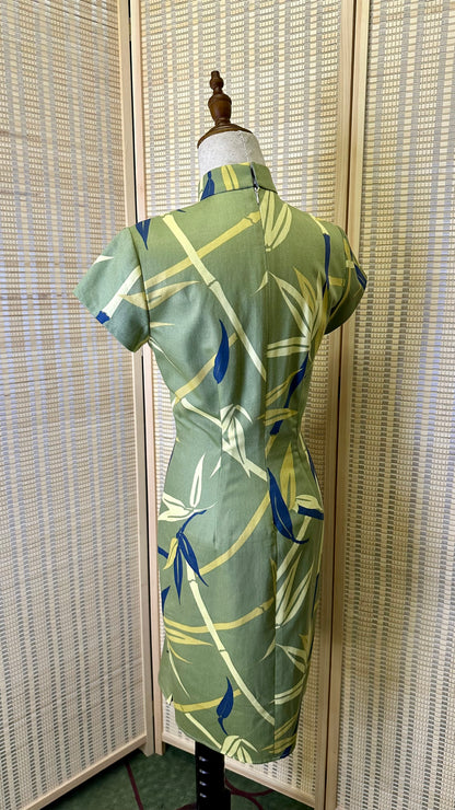 🎋 Cotton Bamboo Cheongsam