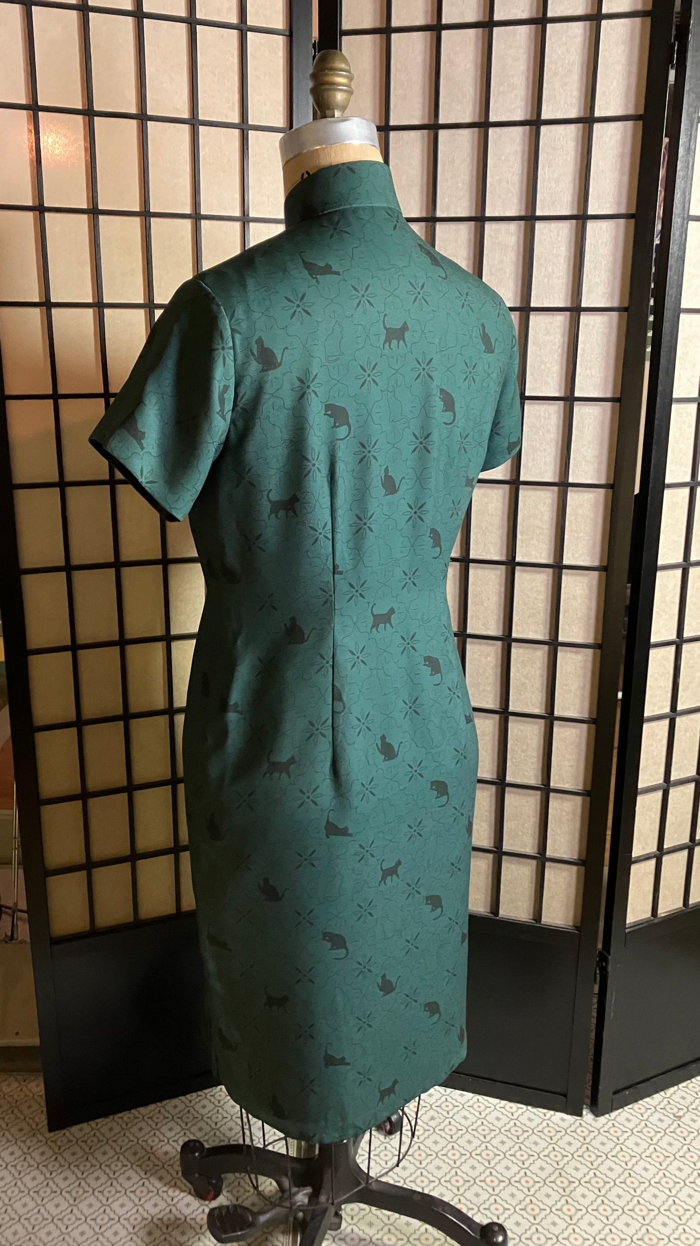 🐈 🍀 Caterfoil Cheongsam