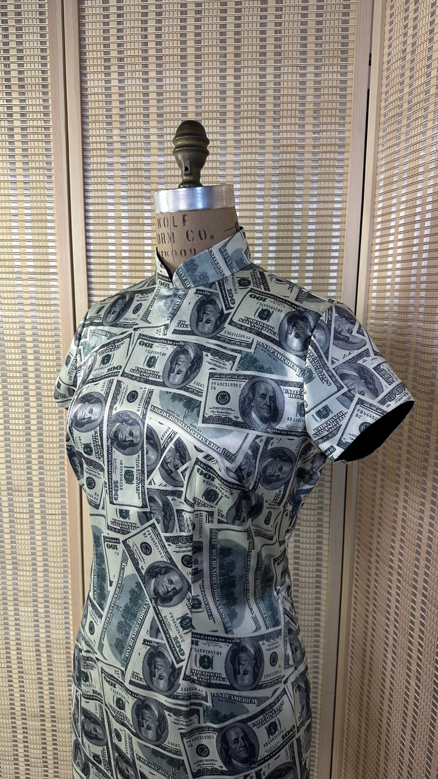 💵USD Satin Cheongsam