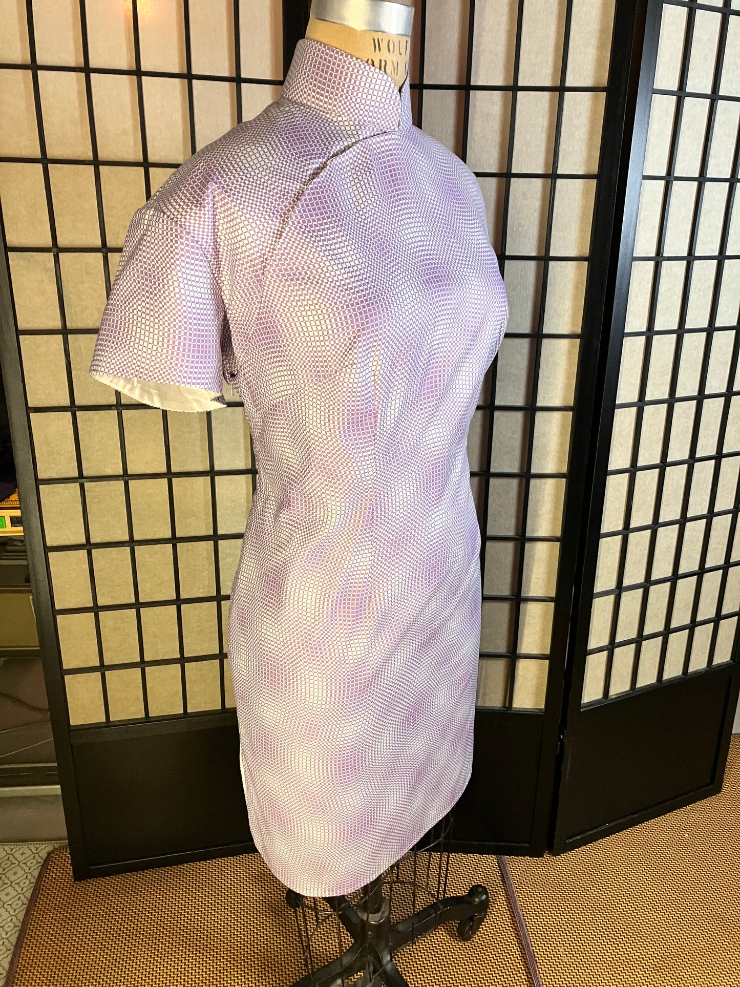 🍇 Optical illusion checker Cheongsam