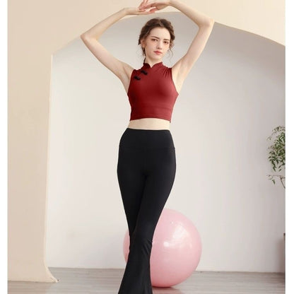 🧘🏻‍♀️ Yoga Qipao halter top