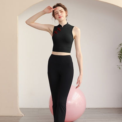 🧘🏻‍♀️ Yoga Qipao halter top