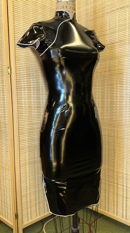 Classic Shine Qipao Dress (Black) 🖤Ftshist Couture - 企直啲 Stand Tall D