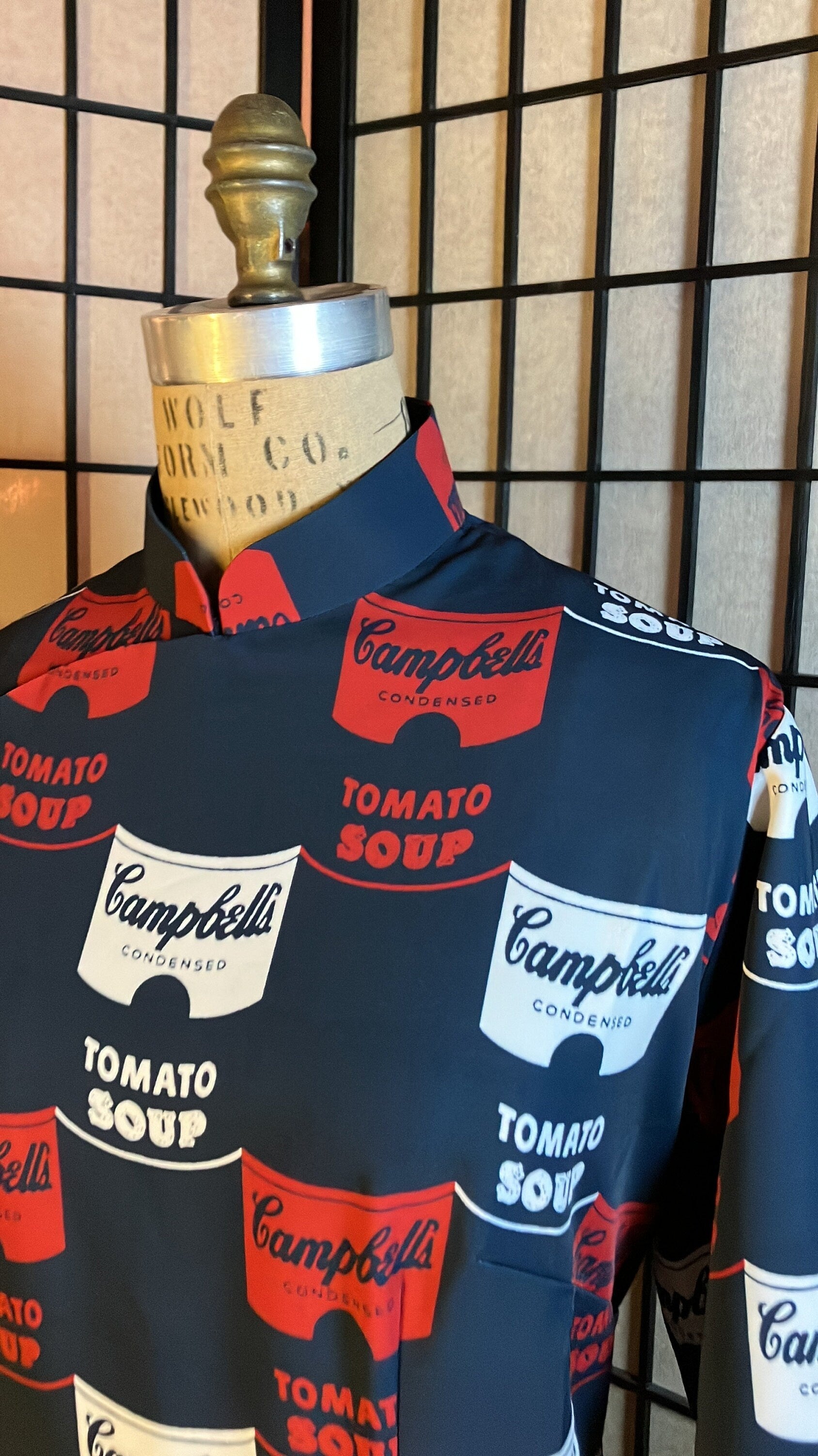 🥫Campbell Soup Cheongsam - 企直啲 Stand Tall D