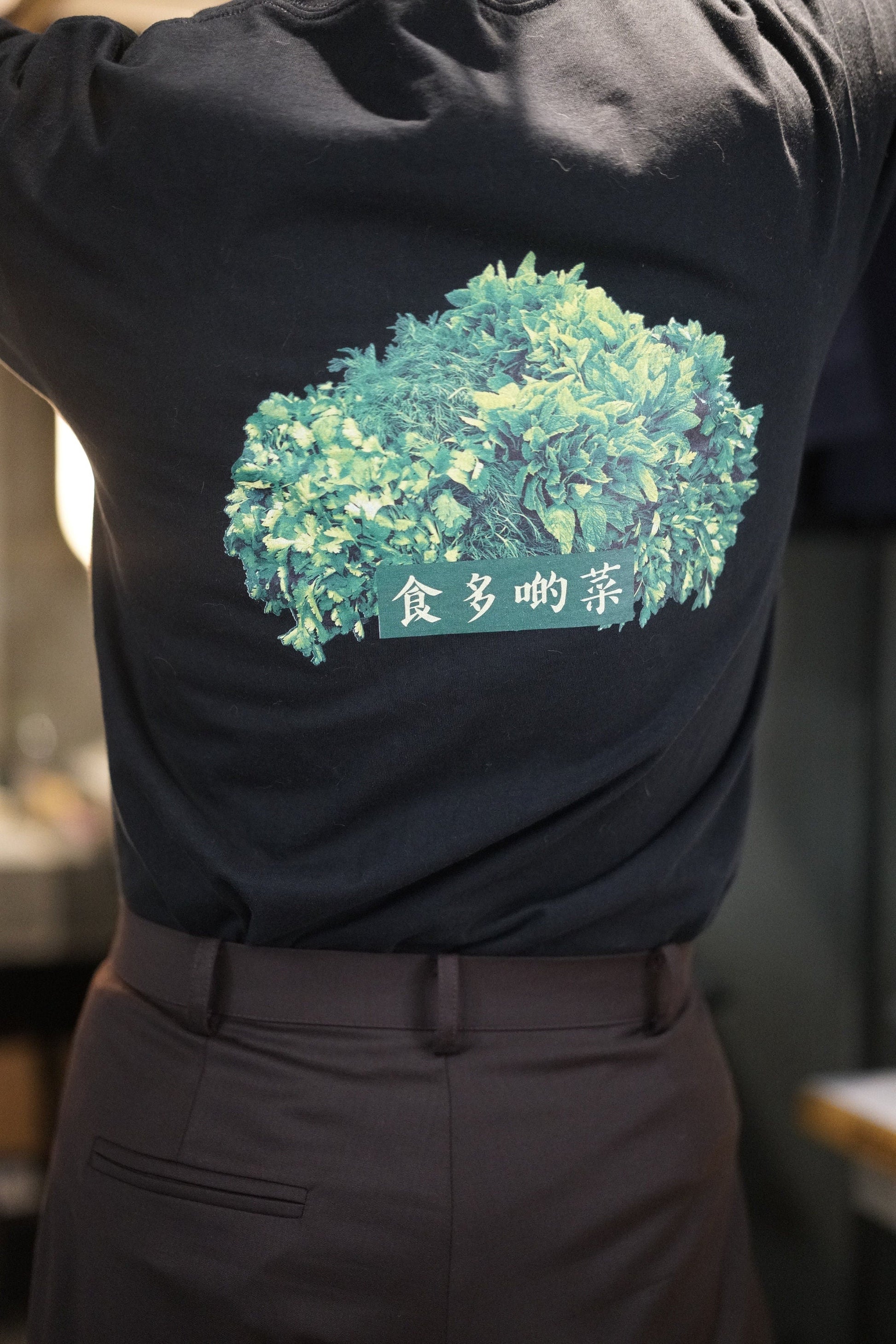 Eat more Veggie 食多啲菜 Tee [Human T-Shirt]