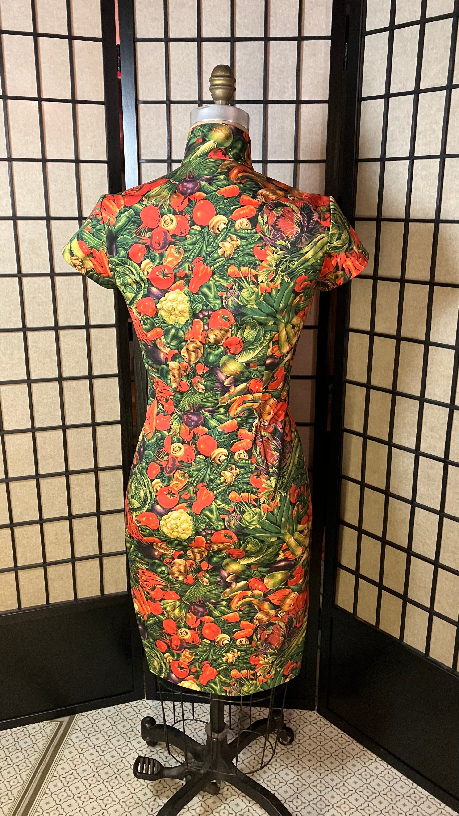 🍅 Eat Your Veggie 🥦 Cheongsam - 企直啲 Stand Tall D