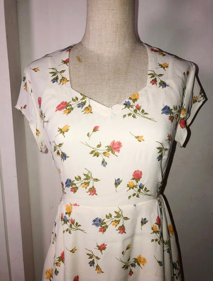 💐 Floral Swing Dress - 企直啲 Stand Tall D