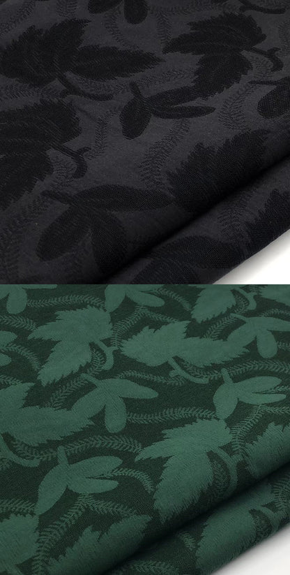 Black or Green jacquard brocade Embroidery CheongSam qipao Dress [Tailor-Made] | made to measure any plus size tailormade stretch bespoke