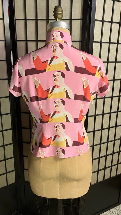 🧧 Mao Cheongsam Top - 企直啲 Stand Tall D