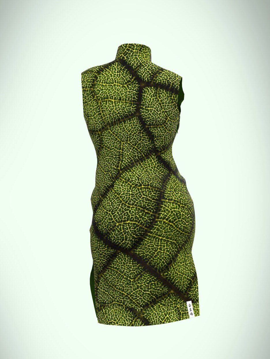 🌿 Moss Cheongsam - 企直啲 Stand Tall D