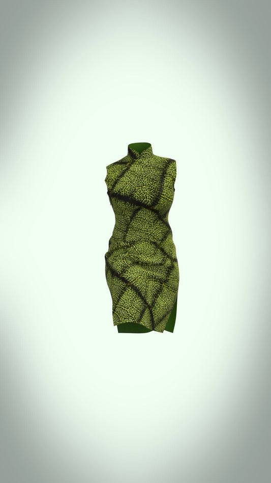 🌿 Moss Cheongsam - 企直啲 Stand Tall D