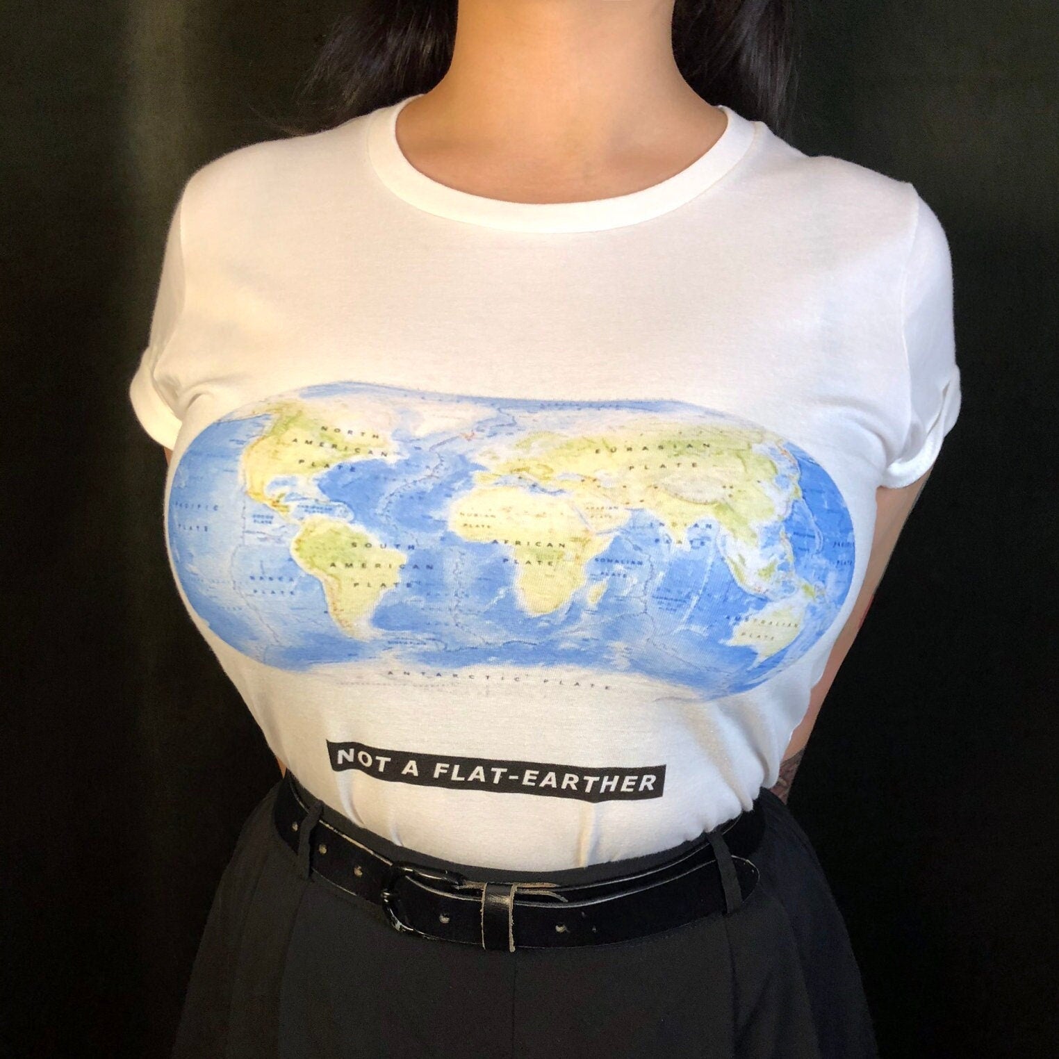 Non-Flat-Earther Tee [Human T-Shirt]