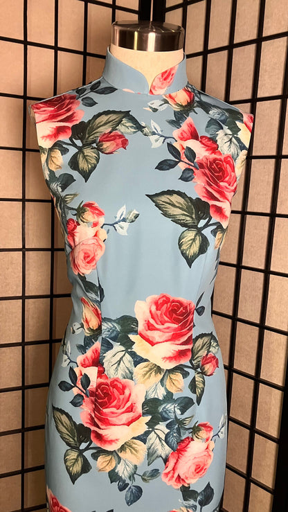 🌸 Rosé Cheongsam - 企直啲 Stand Tall D