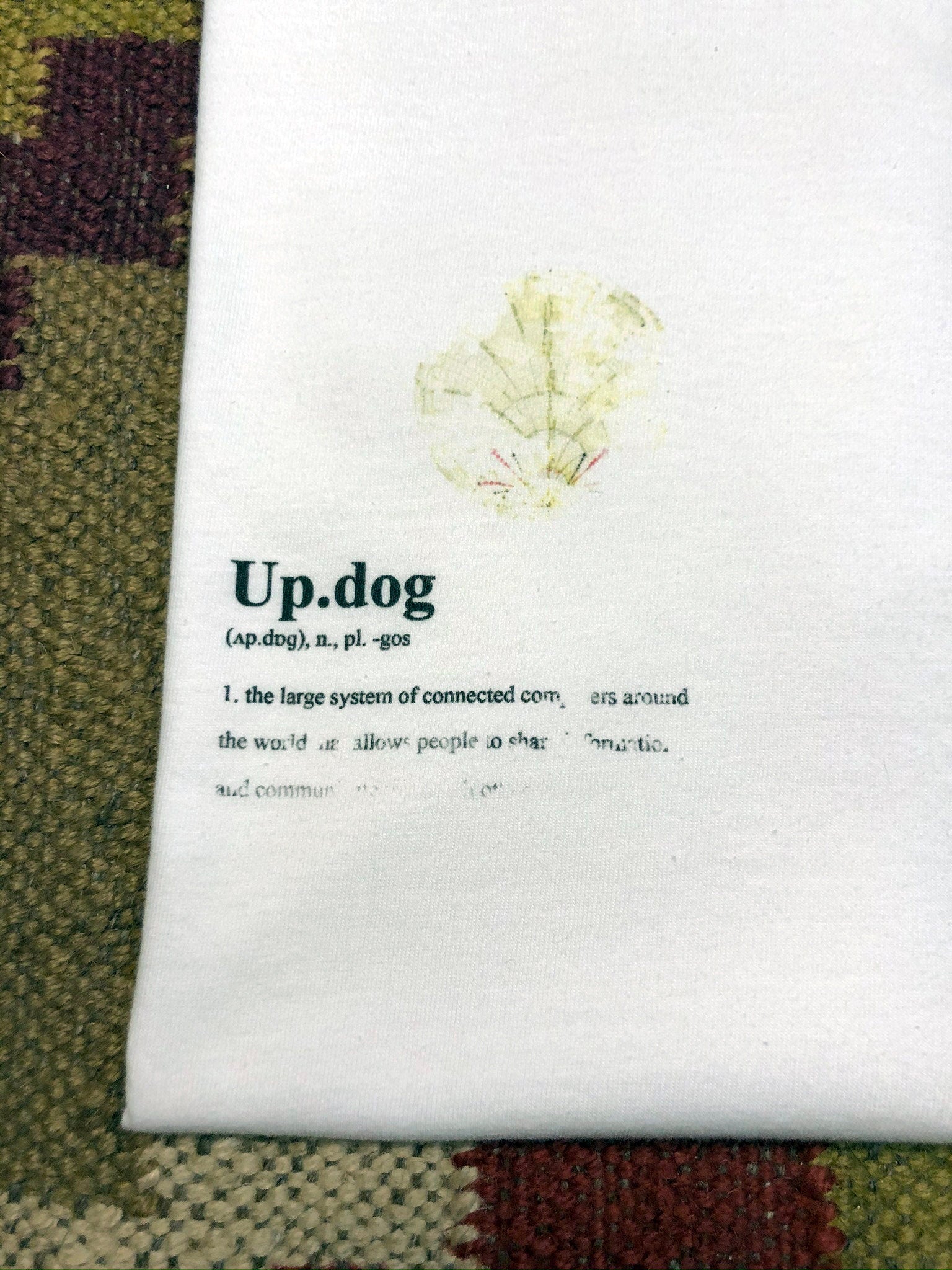 What's Up Dog? Tee [Human T-Shirt]